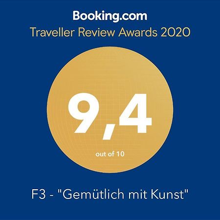 F3 - "Gemuetlich Mit Kunst" Apartman Drezda Kültér fotó