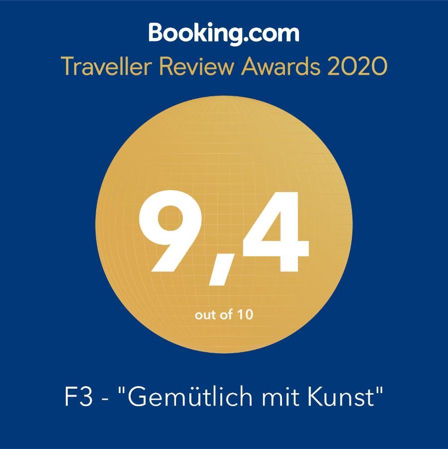 F3 - "Gemuetlich Mit Kunst" Apartman Drezda Kültér fotó